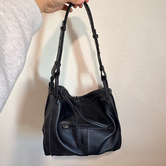 The Sak Black Studded Hobo Bag - Picture 2 of 4